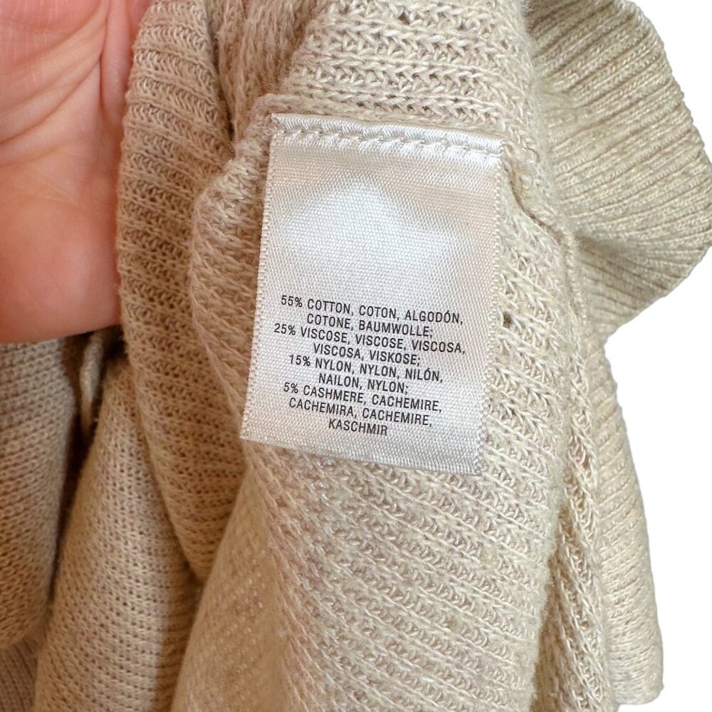 Anthropologie Cream Crew Neck Sweater - Picture 12 of 16